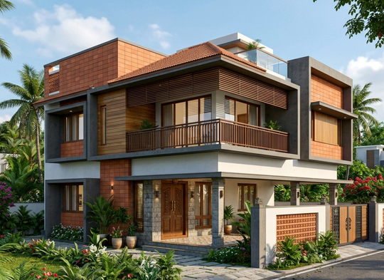 South indian home exterior