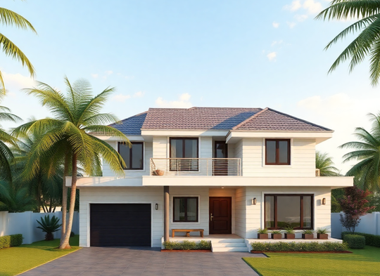 South indian home exterior 5